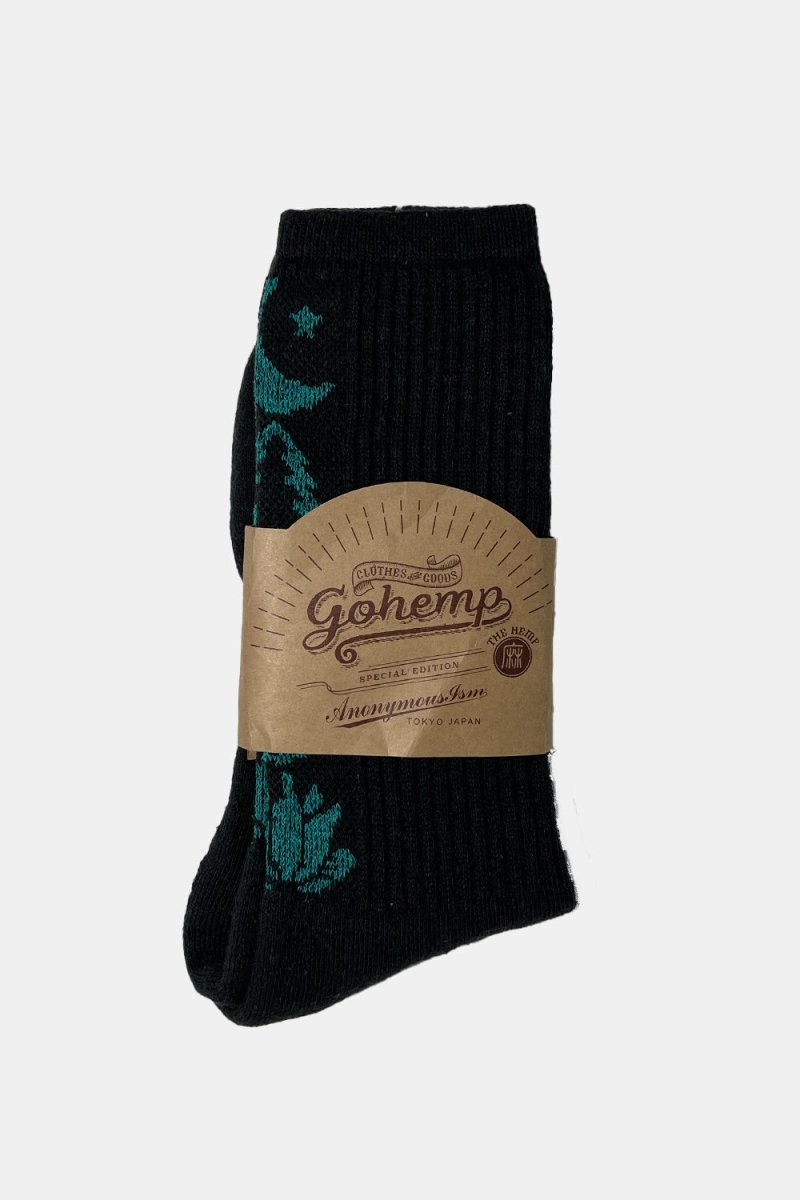 Anonymous Ism GOHEMP Spiritual Crew Sock (Blue/Blue) | Socks