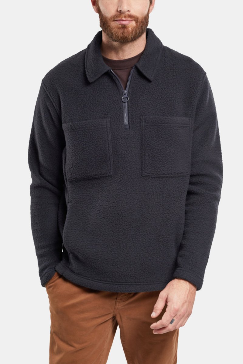 Armor Lux Heavy Fleece Sweatshirt (Navy)o | Sweaters