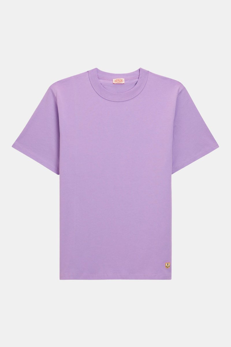 Armor Lux Heritage Organic Callac T-Shirt (Light Purple) | T-Shirts