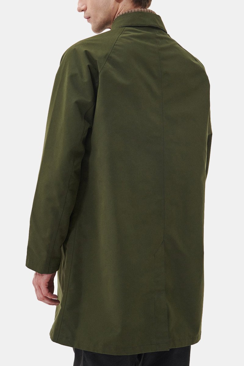 Barbour Cambridge Mac Jacket (Olive/Forest Mist) | Jackets