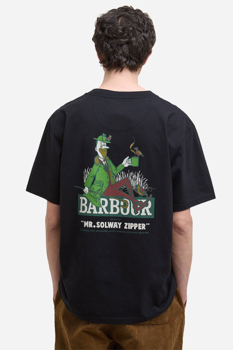 Barbour Campbell OS Graphic T-Shirt (Black) | T-Shirts