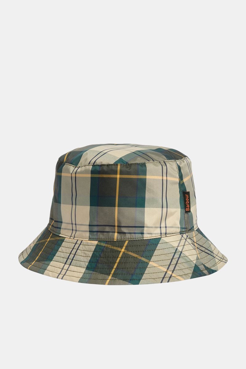 Barbour Hutton Bucket Hat (Fern/Tartan) | Hats