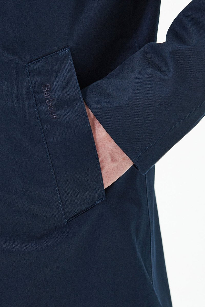 Barbour Lorden Waterproof Mac (Navy) | Jackets