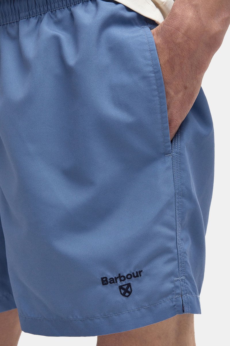 Barbour Staple Logo Swim Shorts (Force Blue) | Shorts