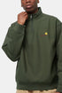 Carhartt Half Zip American Script Sweatshirt (Plantegrøn) | Trøjer