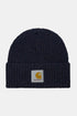 Carhartt WIP Anglistic Beanie (Speckled Dark Navy Heather) | Hatte