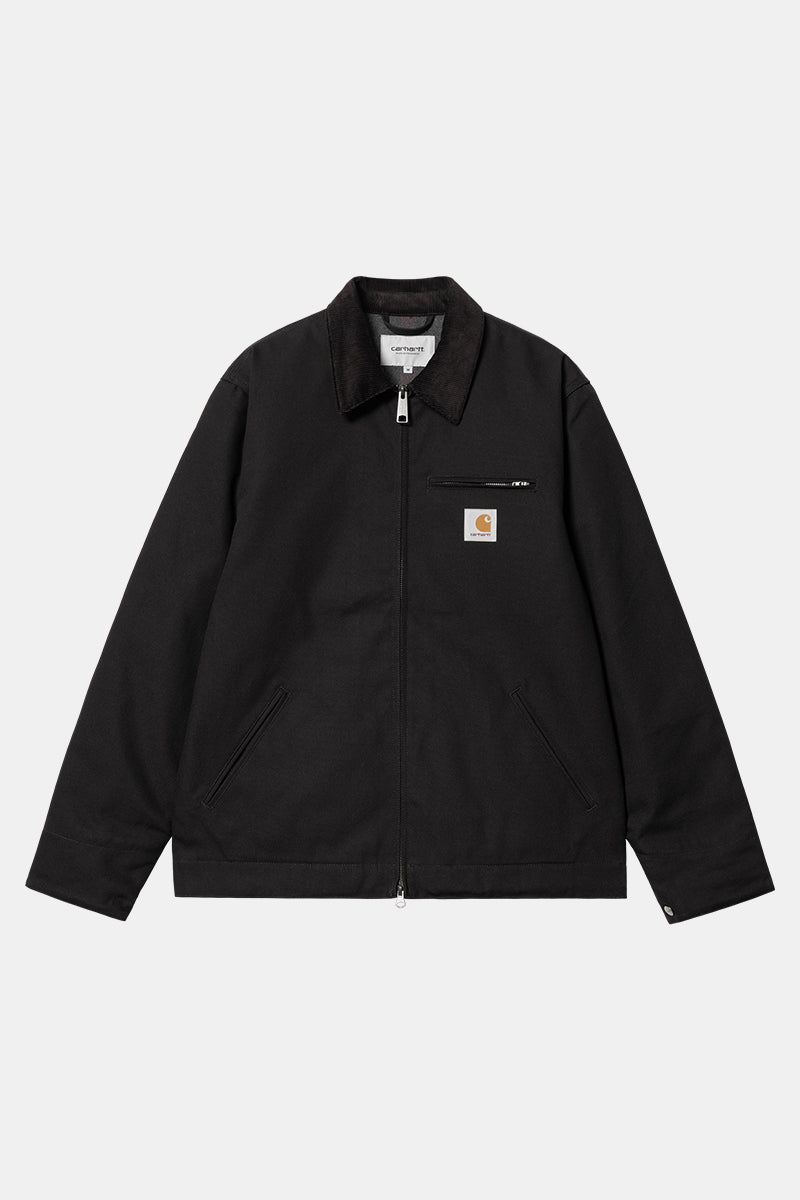 Carhartt WIP Detroit Jacket (Black/Black Rigid) | Jackets