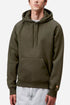 Carhartt WIP Chase Sweatshirt med hætte (oliven/guld) | Trøjer