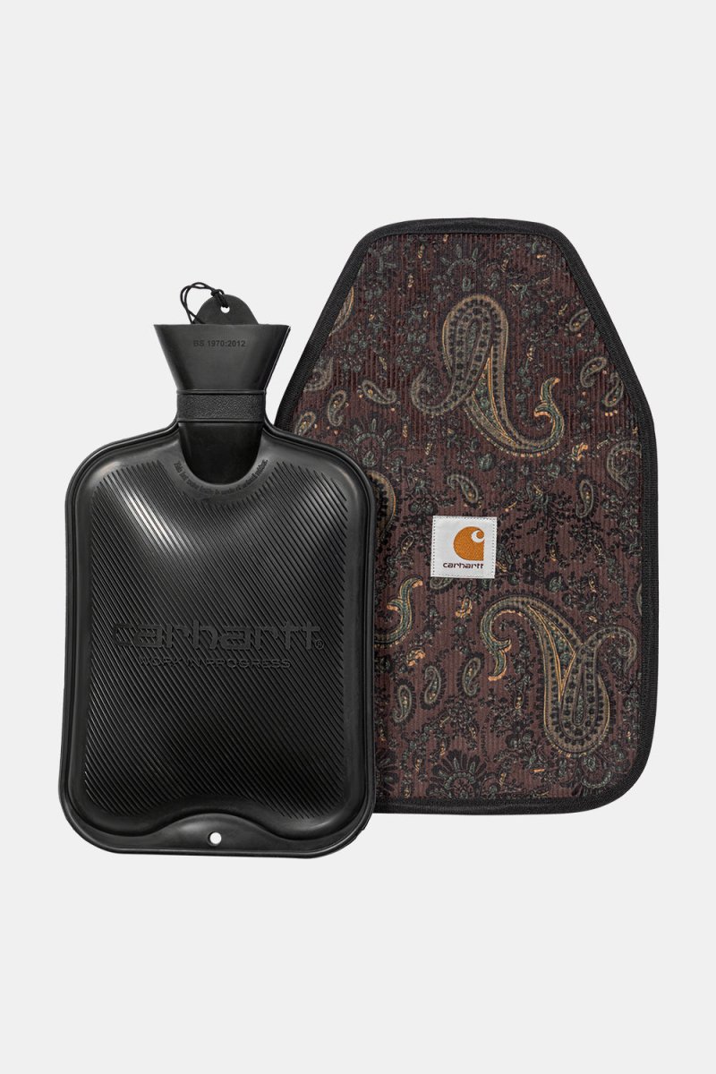 Carhartt WIP Hot Water Bottle (Paisley/Buckeye Brown) | Homeware