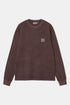 Carhartt WIP langærmet Vista vaffel T-shirt (Palisander) | T-shirts