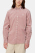 Carhartt WIP Madison Cord Langærmet skjorte (Glassy Pink/Voks) | Skjorter
