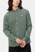 Carhartt WIP Madison Cord langærmet skjorte (park/voks) | Skjorter