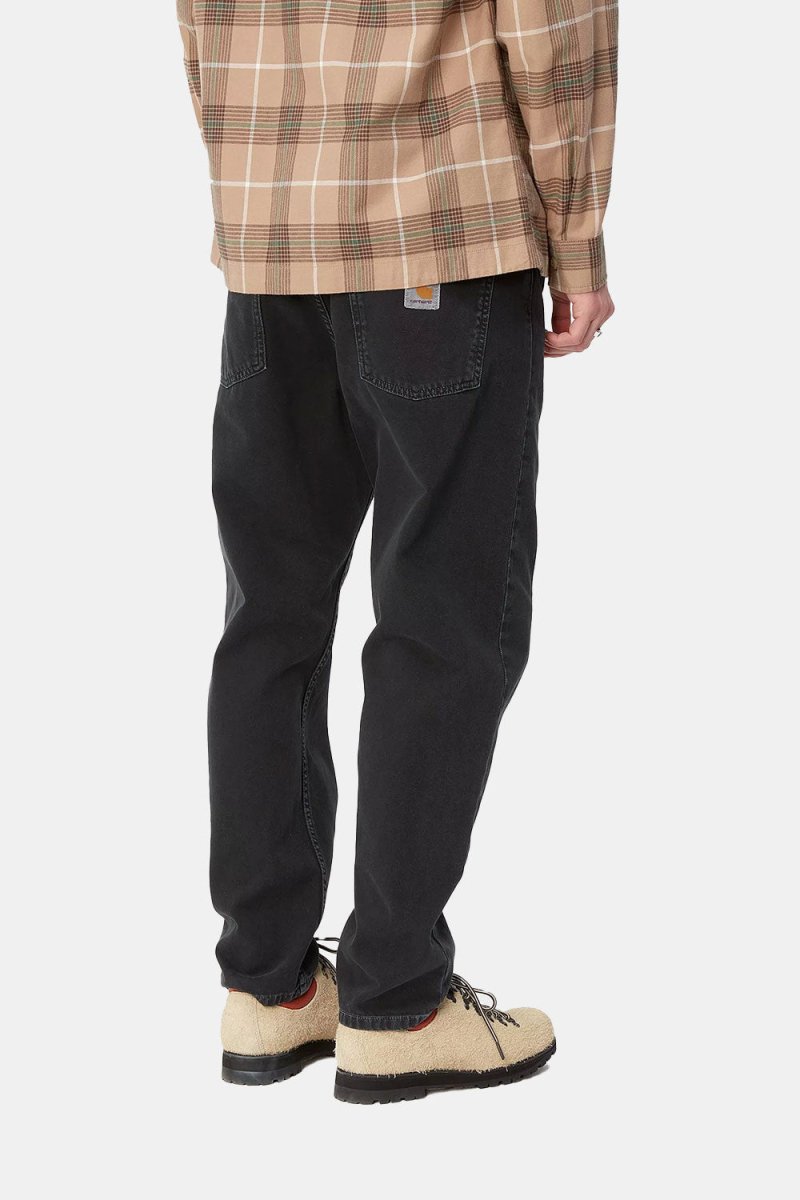 Carhartt WIP Newel Pant (Black/Clark Twill) | Trousers