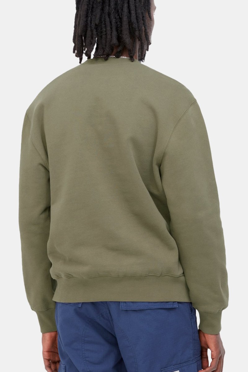 Carhartt WIP Pocket Sweat Sweatshirt (Seaweed Green) | Sweaters