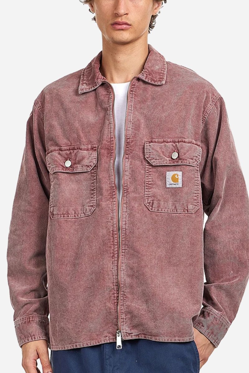 Carhartt WIP Reynold Shirt Jac (Dusky Pink) | Jackets