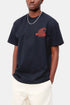 Carhartt WIP Short Sleeve Mechanic Pocket T-Shirt (Mørk Navy / Mursten) | T-shirts