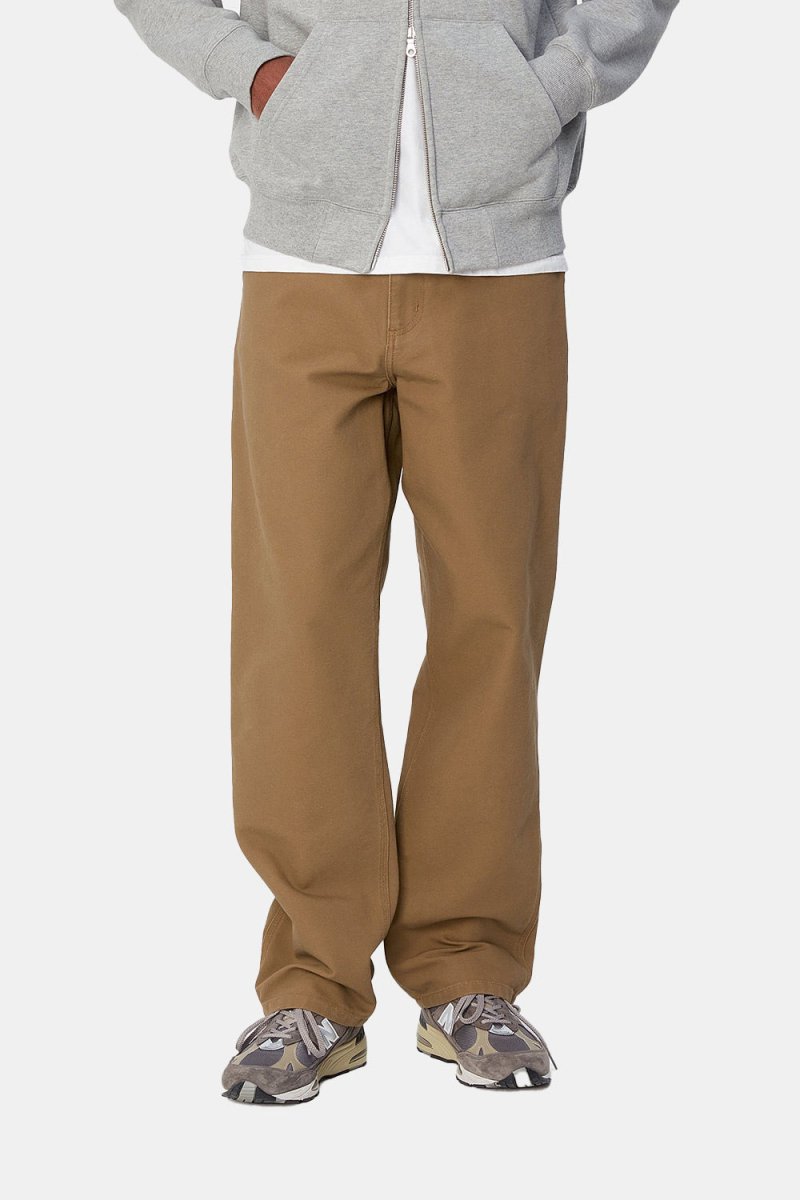 Carhartt WIP Single Knee Organic Cotton Pant (Hamilton Brown) | Trousers