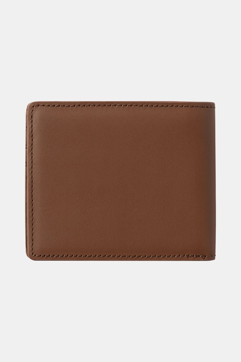 Carhartt WIP Vegas Billfold Wallet (Leather Cognac/Gold) | Wallets