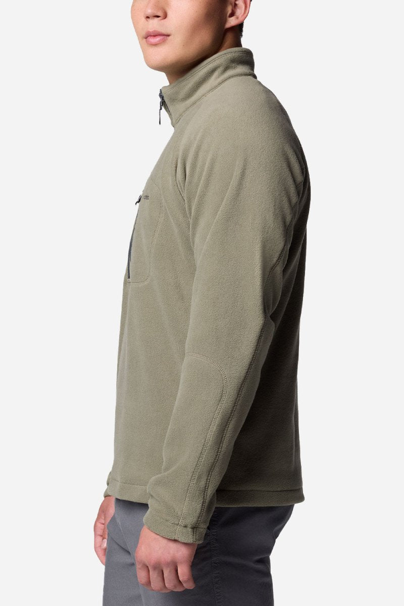 Columbia Fast Trek™ III Half Zip Fleece (Stone Green/Shark) | Sweaters