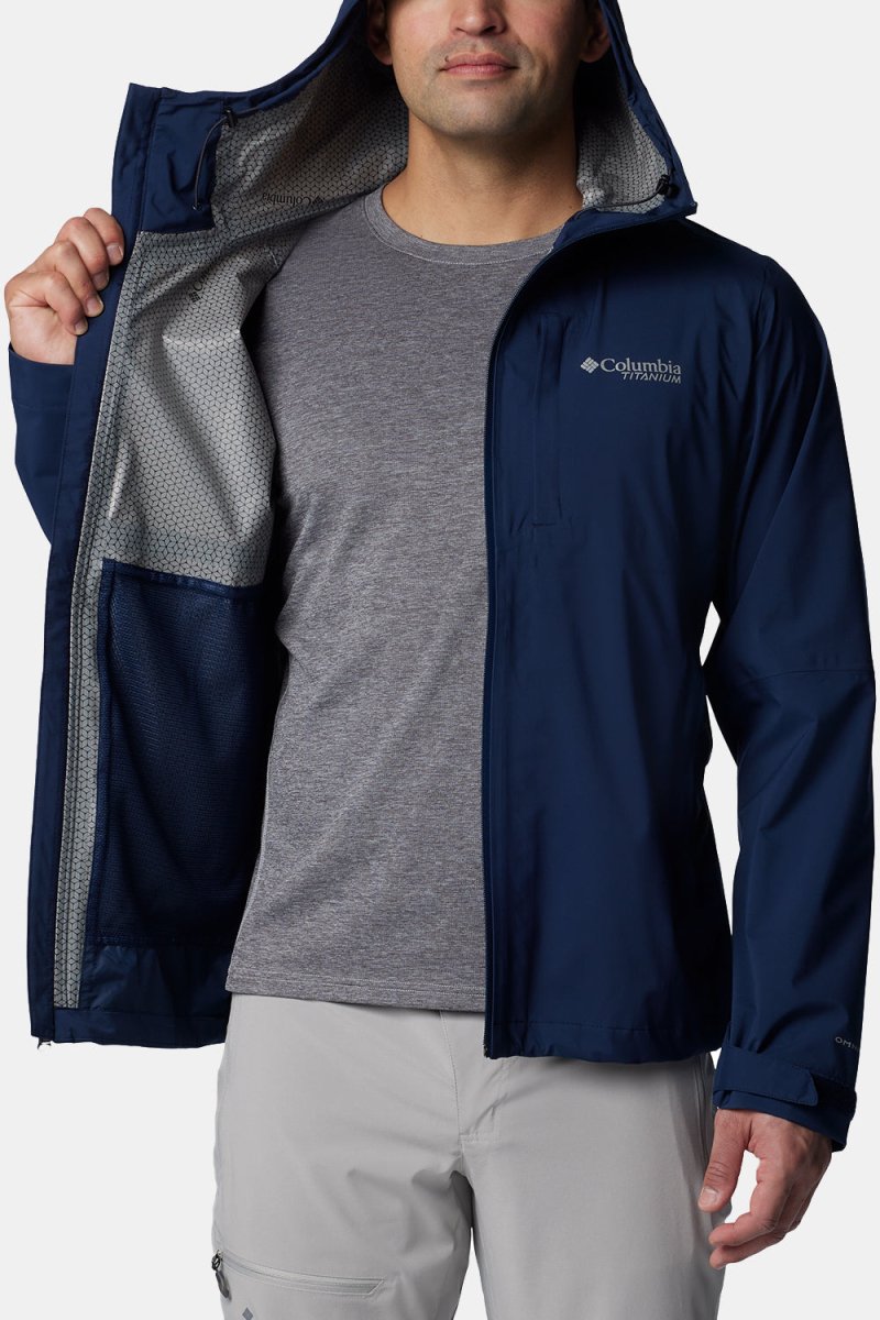 Columbia Omni-Tech Ampli-Dry II Shell Jacket (Collegiate Navy) | Jackets