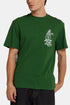 Deus Boscombe Address Tee T-shirt i økologisk bomuld (Hillside Green) | T-shirts