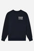Deus Flecks Crew Sweatshirt (Navy) | Trøjer