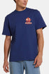 Deus Gaucho Tee T-shirt i økologisk bomuld (mekanisk blå) | T-shirts
