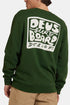 Deus Nice To See You Crew Sweatshirt (Hillside Green) | Trøjer