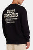 Deus Rinse Wash Crew Sweatshirt (Antracit) | Trøjer
