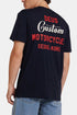Deus Time Taker T-Shirt (Navy) | T-shirts