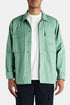 Deus Tommy Poplin Surf Shirt (Shale Green) | Skjorter