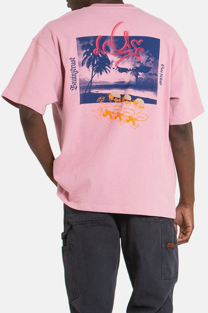 Deus Trust Oversized Organic Cotton T-shirt (Zephyr Pink) | T-Shirts