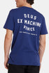 Deus Venice Skull Tee T-shirt i økologisk bomuld (mekanisk blå) | T-shirts