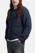 Edwin Dun tekstureret sweatshirt (blækblå) | Trøjer