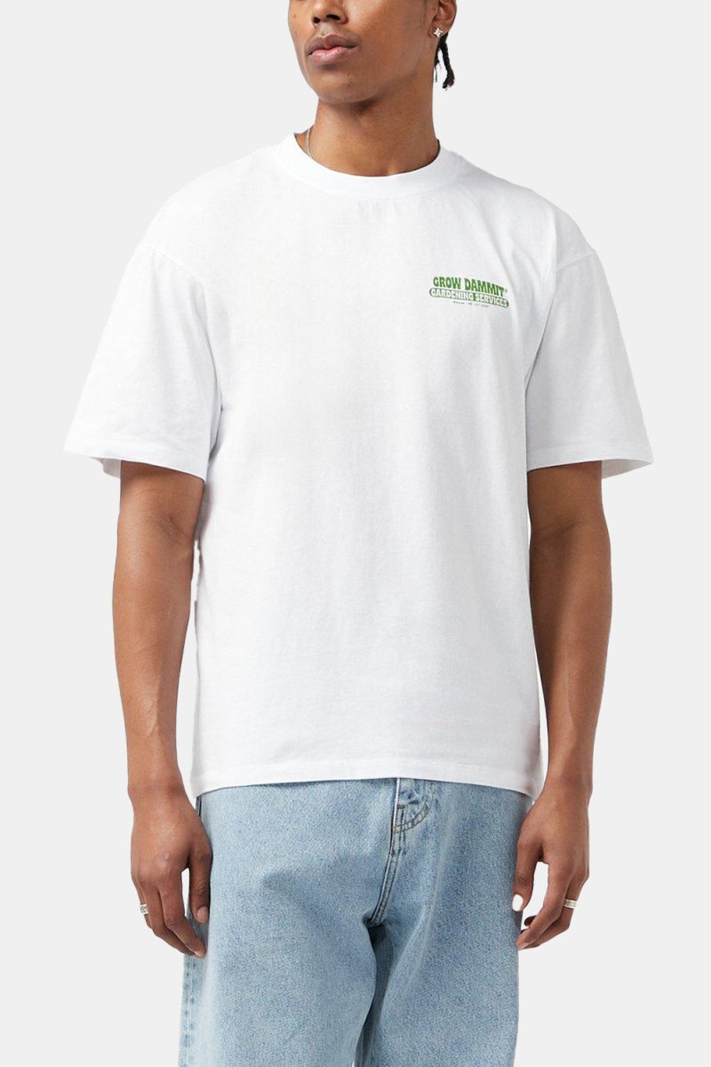 Edwin Gardening Services T-Shirt (White) | T-Shirts