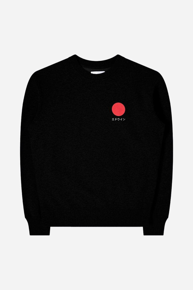 Edwin Japanese Sun Sweat (Black) | Sweaters