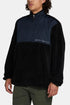 Edwin Kaiteki Half Zip Letvægts Fleece Sweat (Sort) | Trøjer