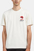 Edwin Kamifuji Embroiled Chest T-Shirt (Whisper White) | T-shirts