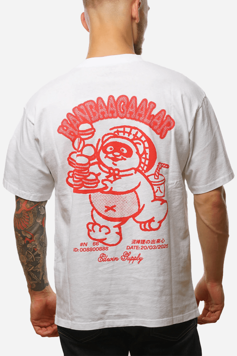Edwin Tanuki T-Shirt (White) | T-Shirts