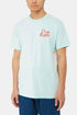 Edwin Tokyo Builders T-shirt (bleget Aqua) | T-shirts