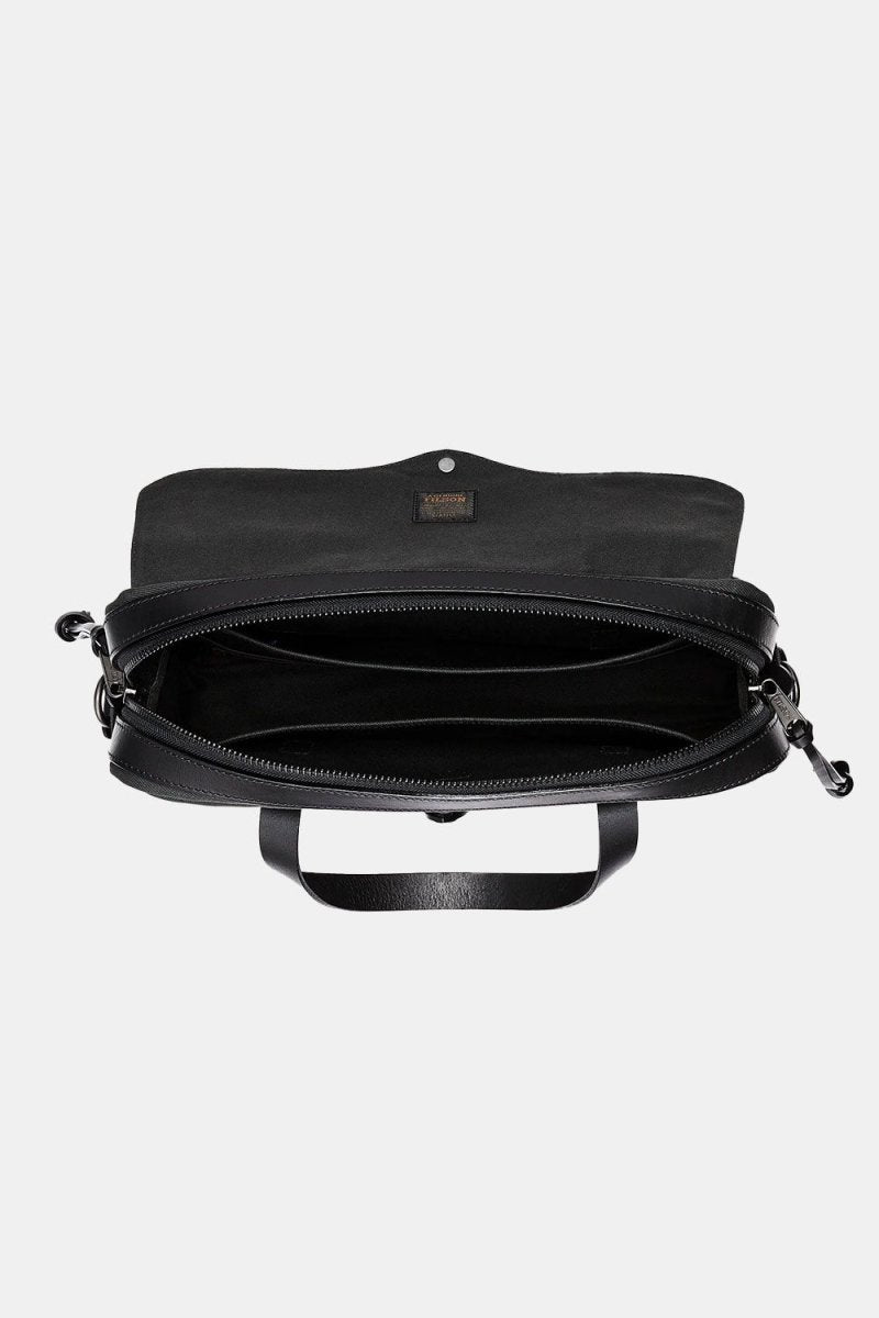 Filson Rugged Twill Original Briefcase (Faded Black) | Bags