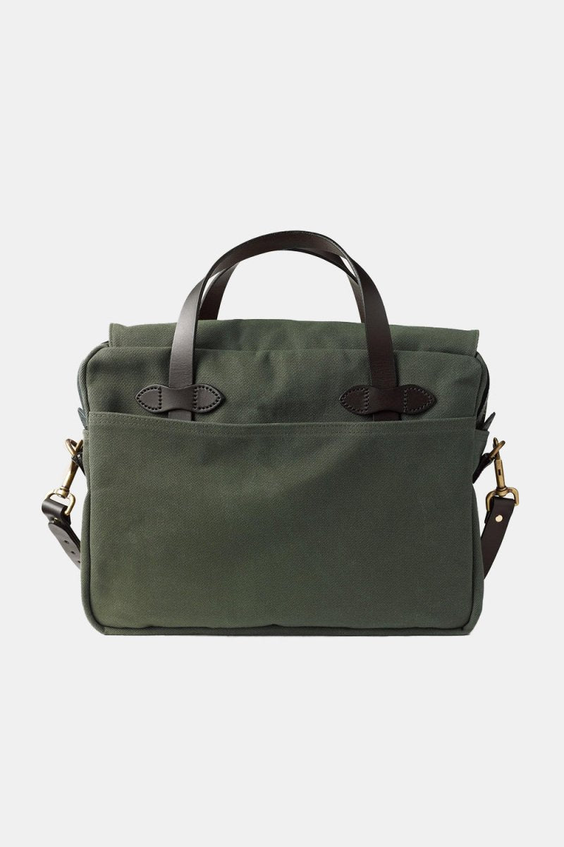 Filson Rugged Twill Original Briefcase (Otter Green) | Bags