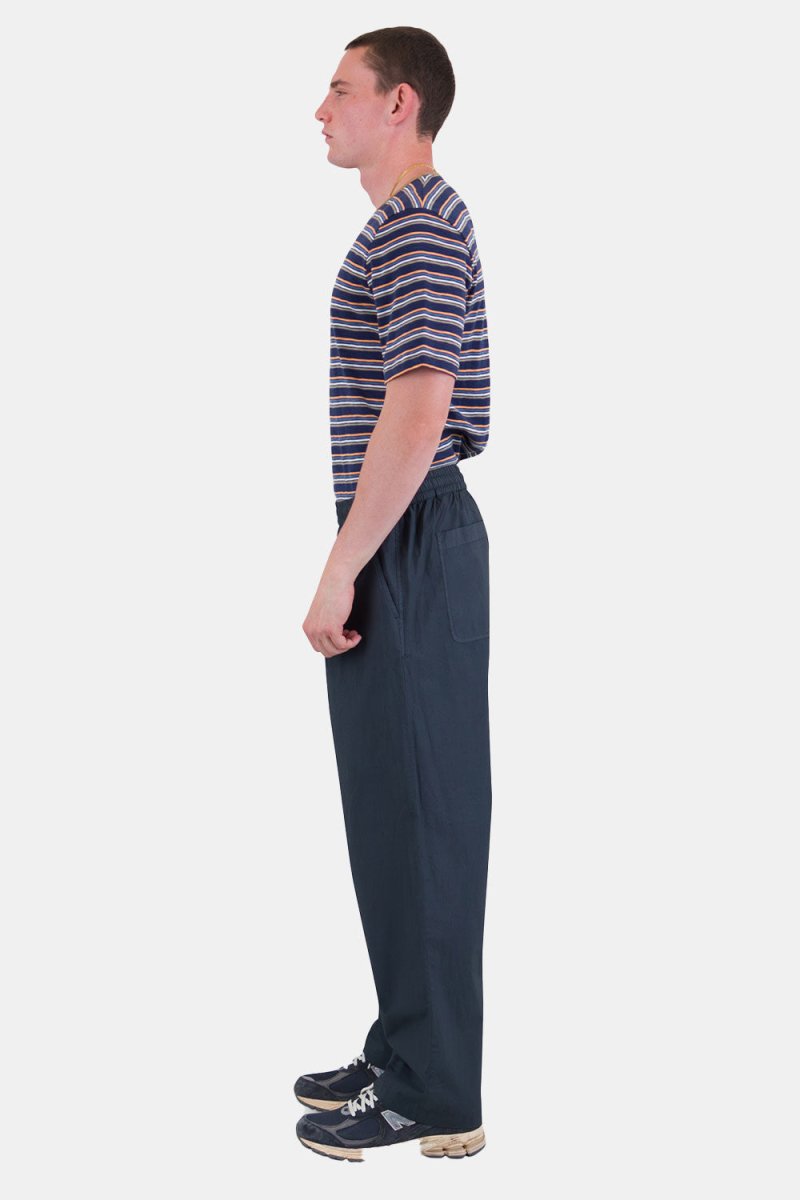 Folk Drawcord Loose Trouser (Soft Black) | Trousers