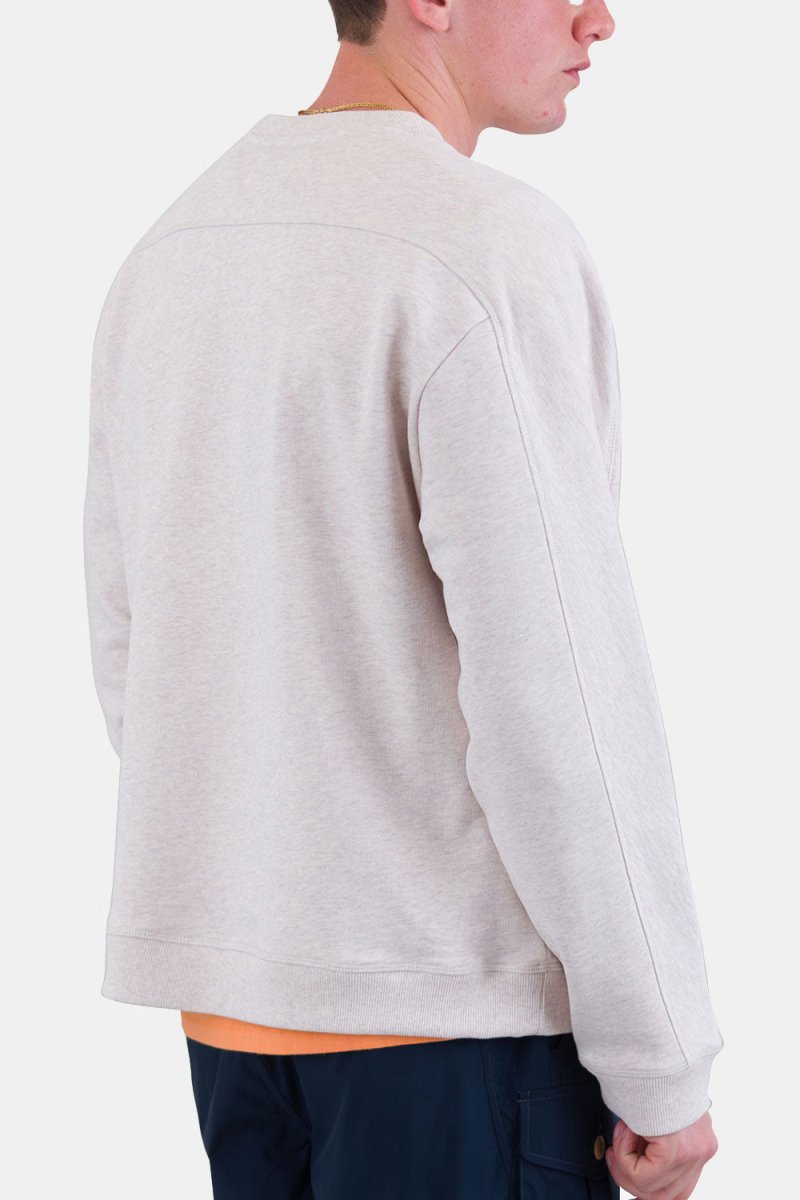 Folk Prism Sweatshirt (Ecru Melange) | Sweaters