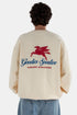 Goodies Sportive Pegasus Butter Crewneck (Ecru) | Trøjer