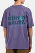 Gramicci I Climb Stuff T-shirt (lilla pigment) | T-shirts