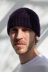 Halvt dusin Super-blød lammeuld Fisherman Beanie (hyldebær lilla) | Hatte