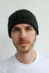 Halvt dusin Super-Soft Lammeuld Fisherman Beanie - Seaweed Green
