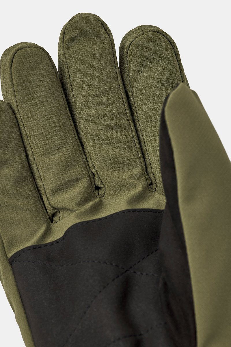 Hestra Axis Weather - resistant Breathable Gloves (Olive) | Gloves