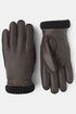 Hestra Deerskin Primaloft Rib Handsker (Mørkebrune) | Handsker